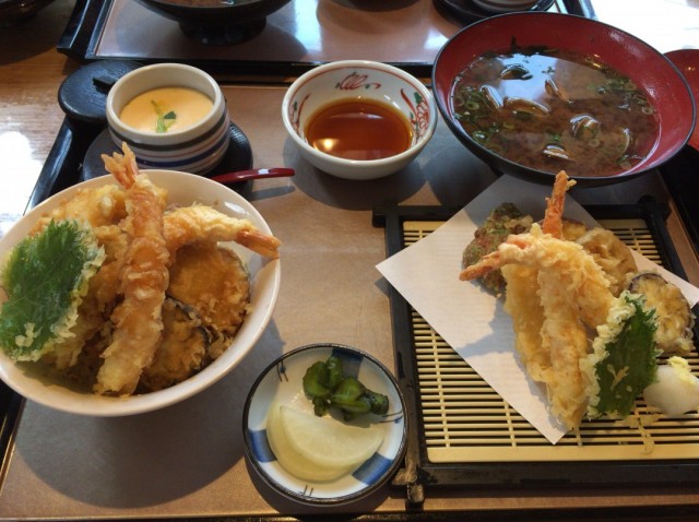 阿波水産　天丼御膳