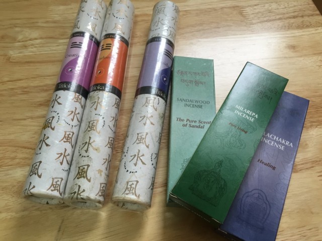 風水インセンスとチベットお香