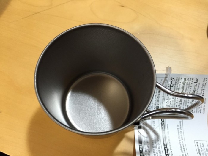 スノーピーク チタンシングルマグ 220mg