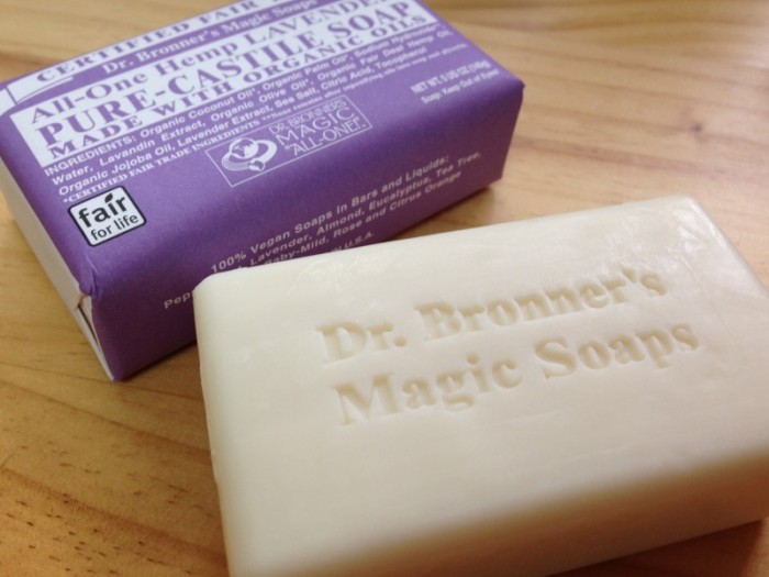 ドクターブロナーズのラベンダーとティーツリー