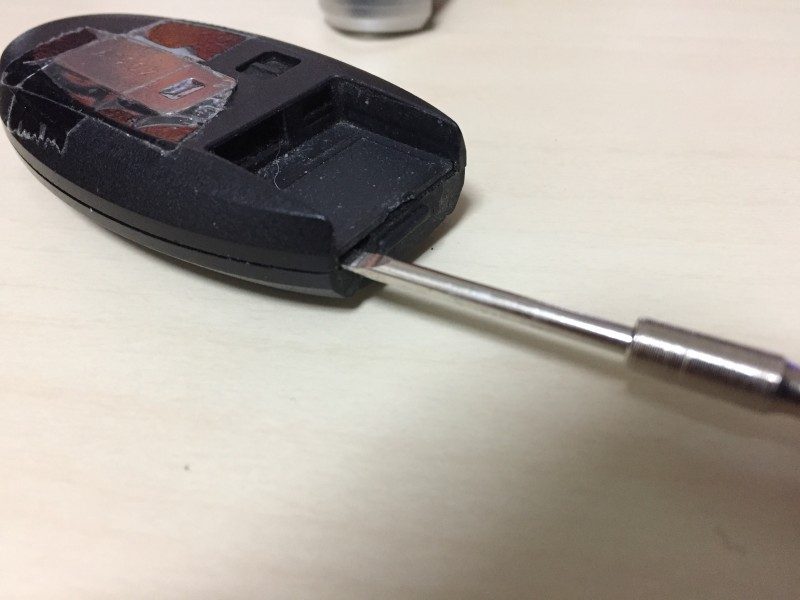 セレナ鍵電池切れ