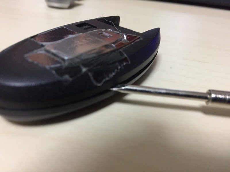 セレナ鍵電池切れ